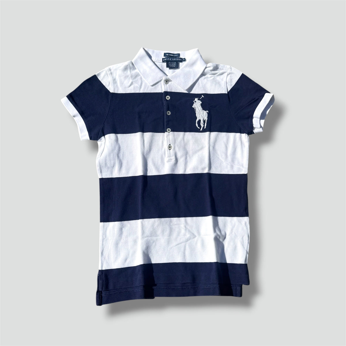 Polo Ralph Lauren Big Pony striped women's polo