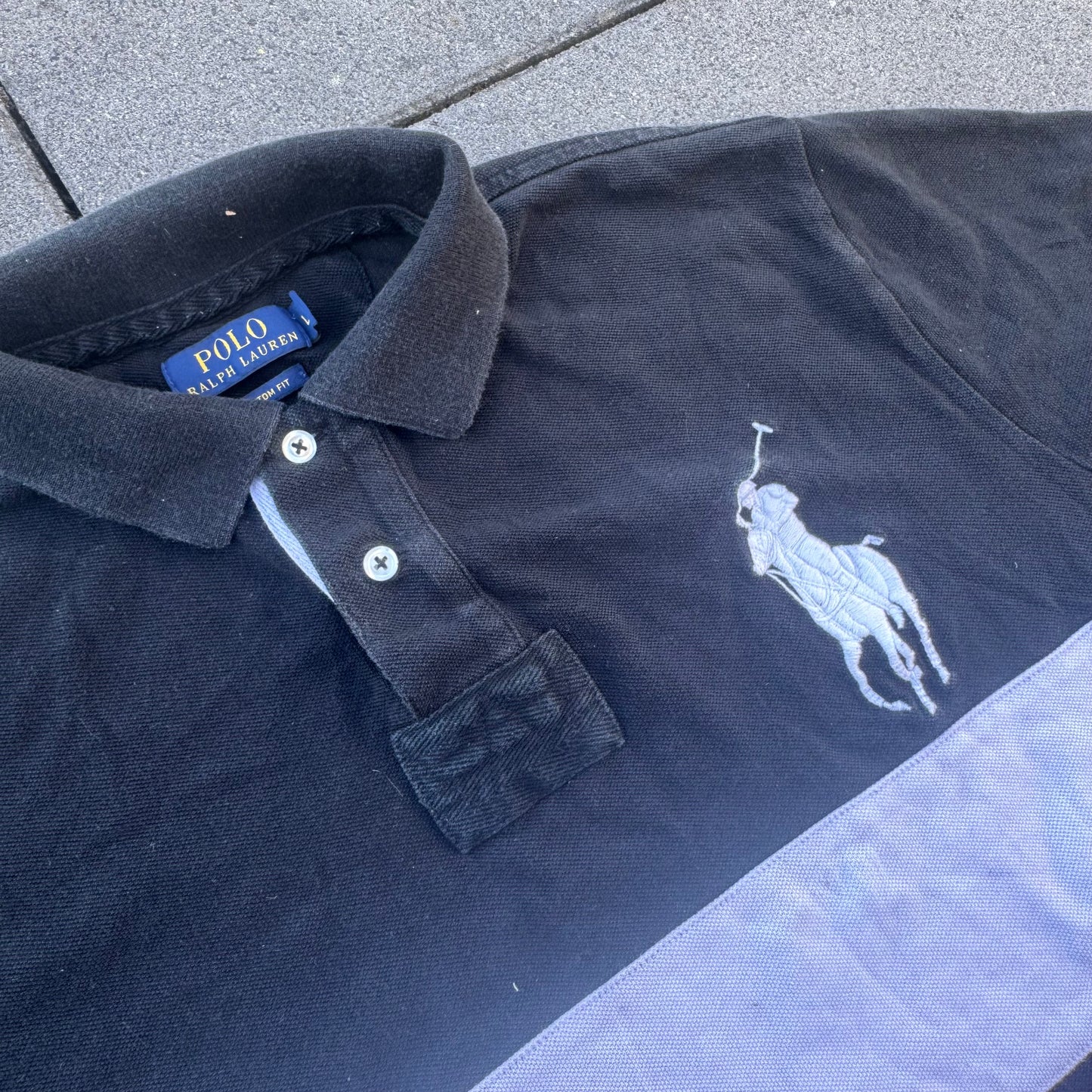 Polo Ralph Lauren black streetwear shirt – Close-up 1