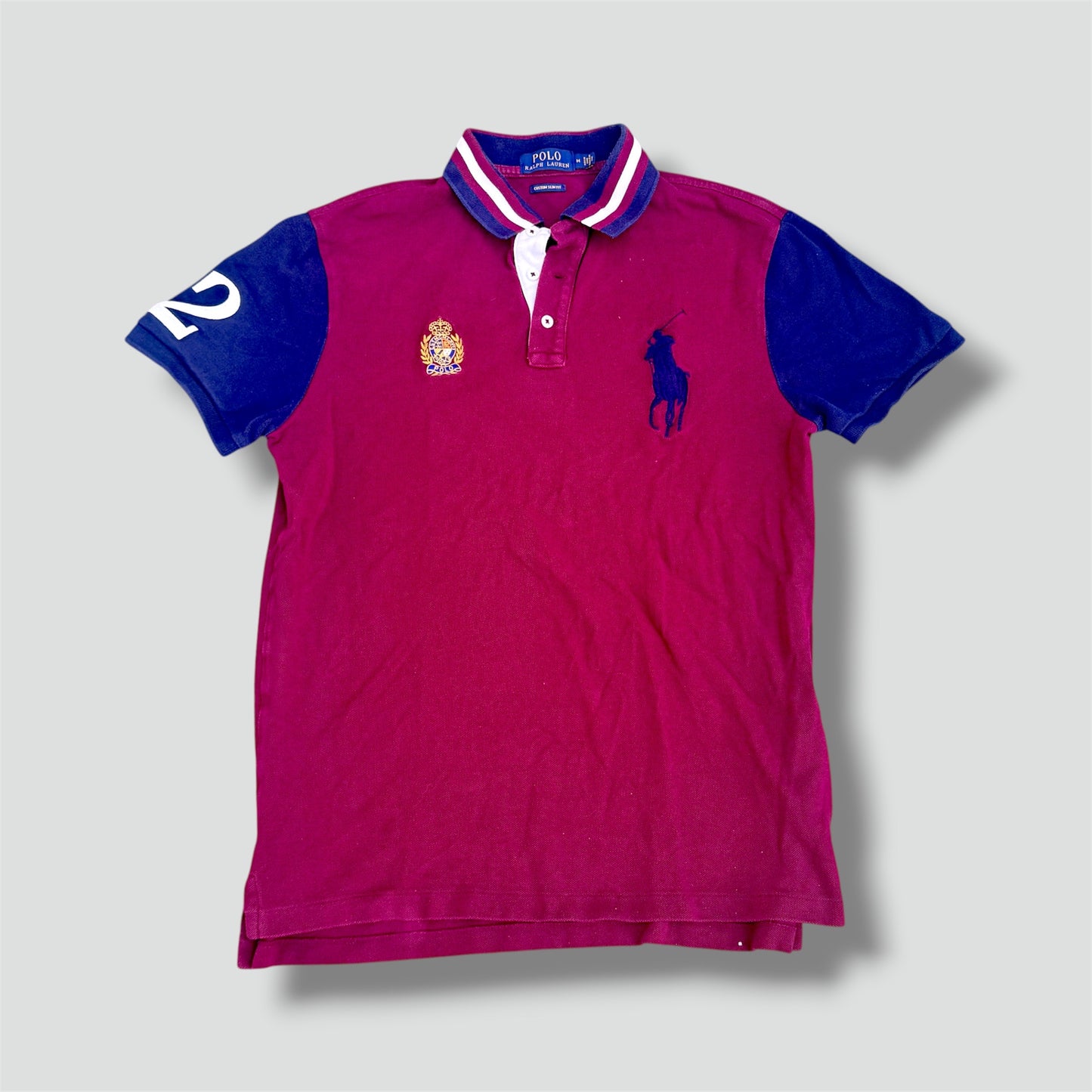 Polo Ralph Lauren burgundy Big Pony poloshirt