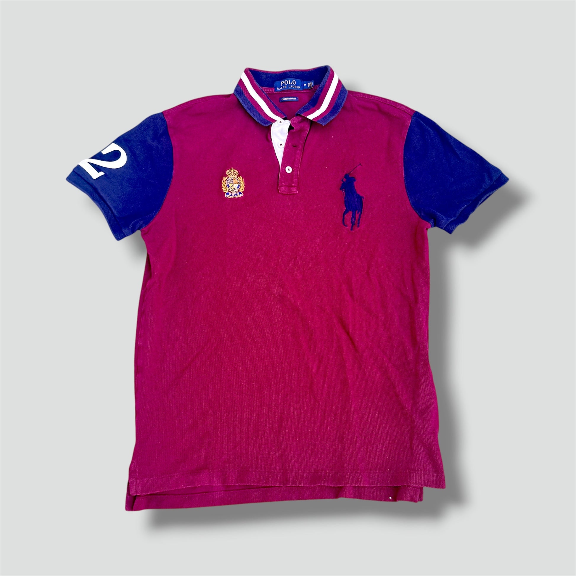 Polo Ralph Lauren burgundy Big Pony poloshirt