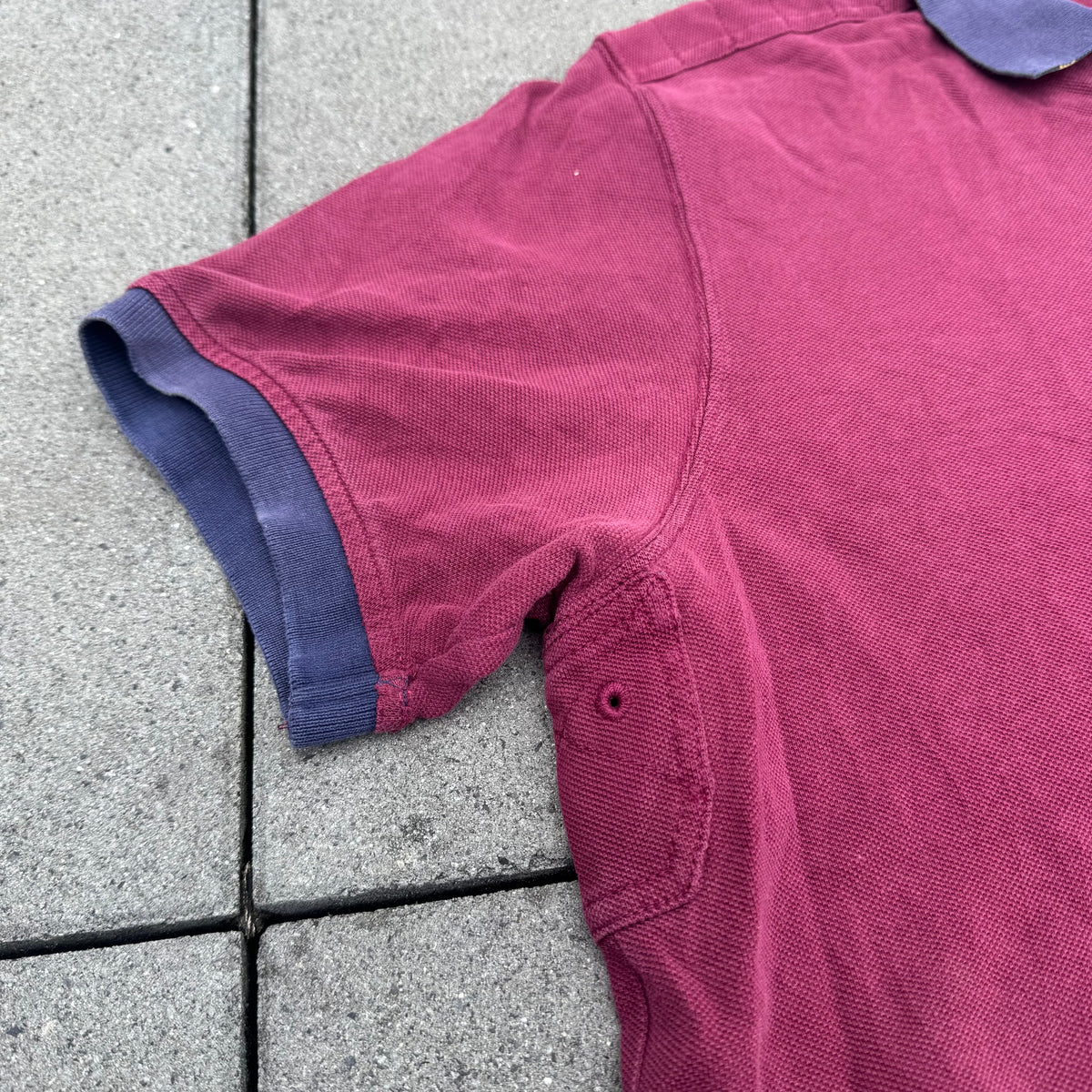 Polo Ralph Lauren burgundy big pony shirt – Close-up 3