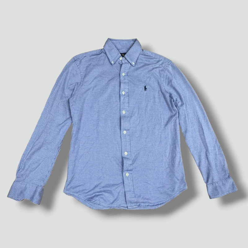 Sourced limited accessories and clothes Polo Ralph Lauren checkered blue shirt – Secondhand Streetwear