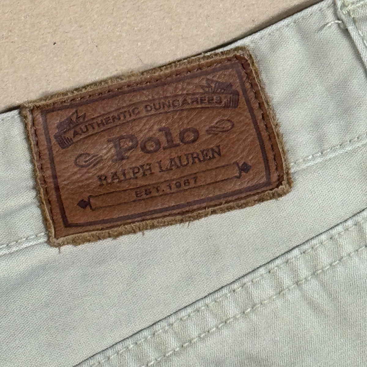 Polo Ralph Lauren classic beige pants – Close-up 6