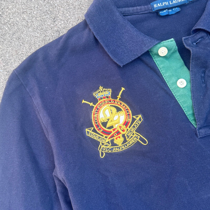 Detailansicht: Sourced limited accessories and clothes Polo Ralph Lauren Country Riders longsleeve – Logo, Nähte oder Material