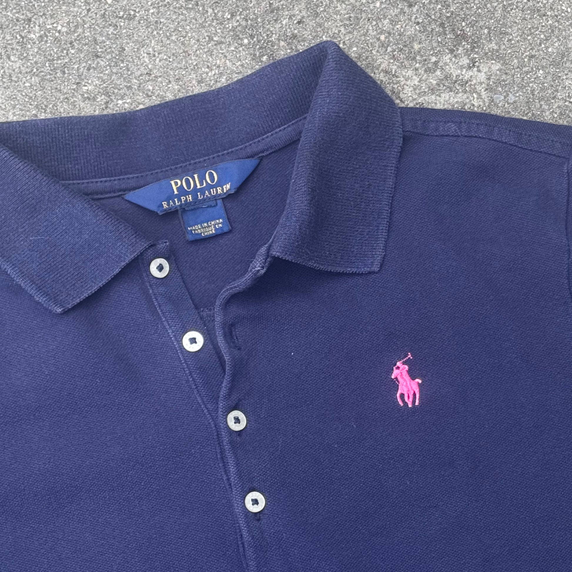 Polo Ralph Lauren cropped classic poloshirt – Close-up 1
