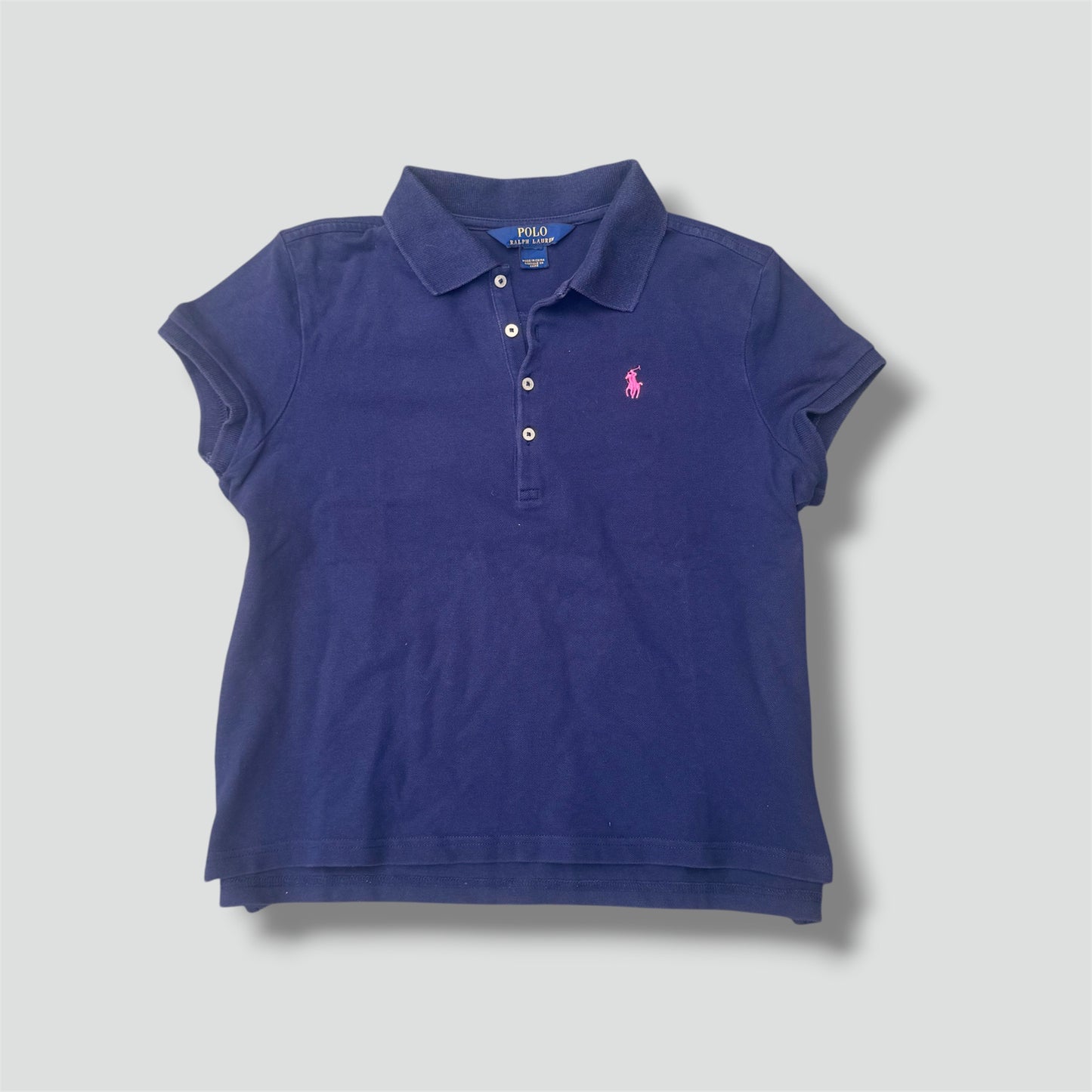 Polo Ralph Lauren cropped classic poloshirt