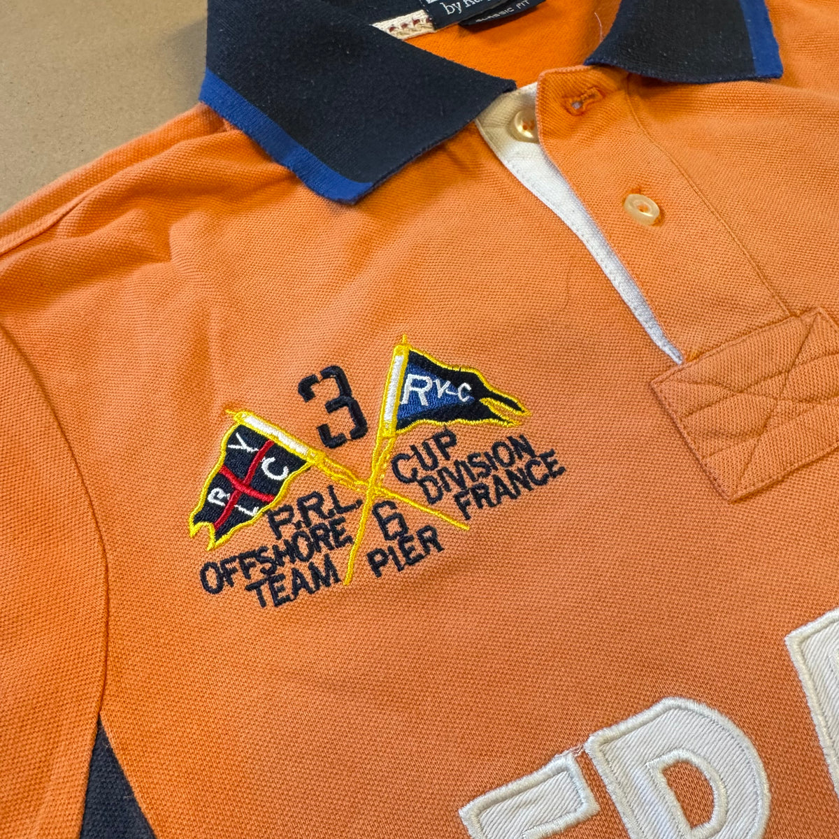 Polo Ralph Lauren France polo – Close-up 1