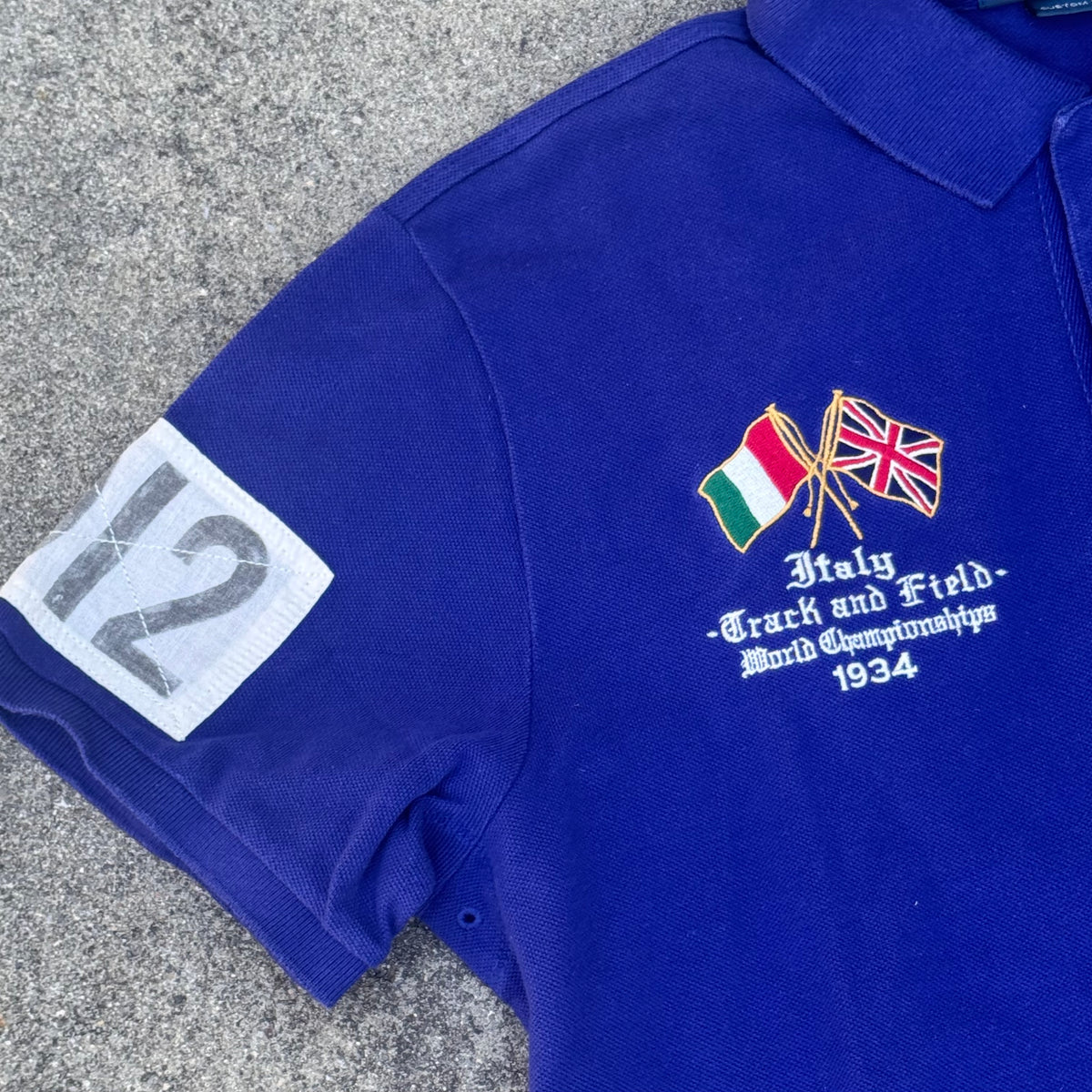 Polo Ralph Lauren Italia Track and Field polo – Close-up 1