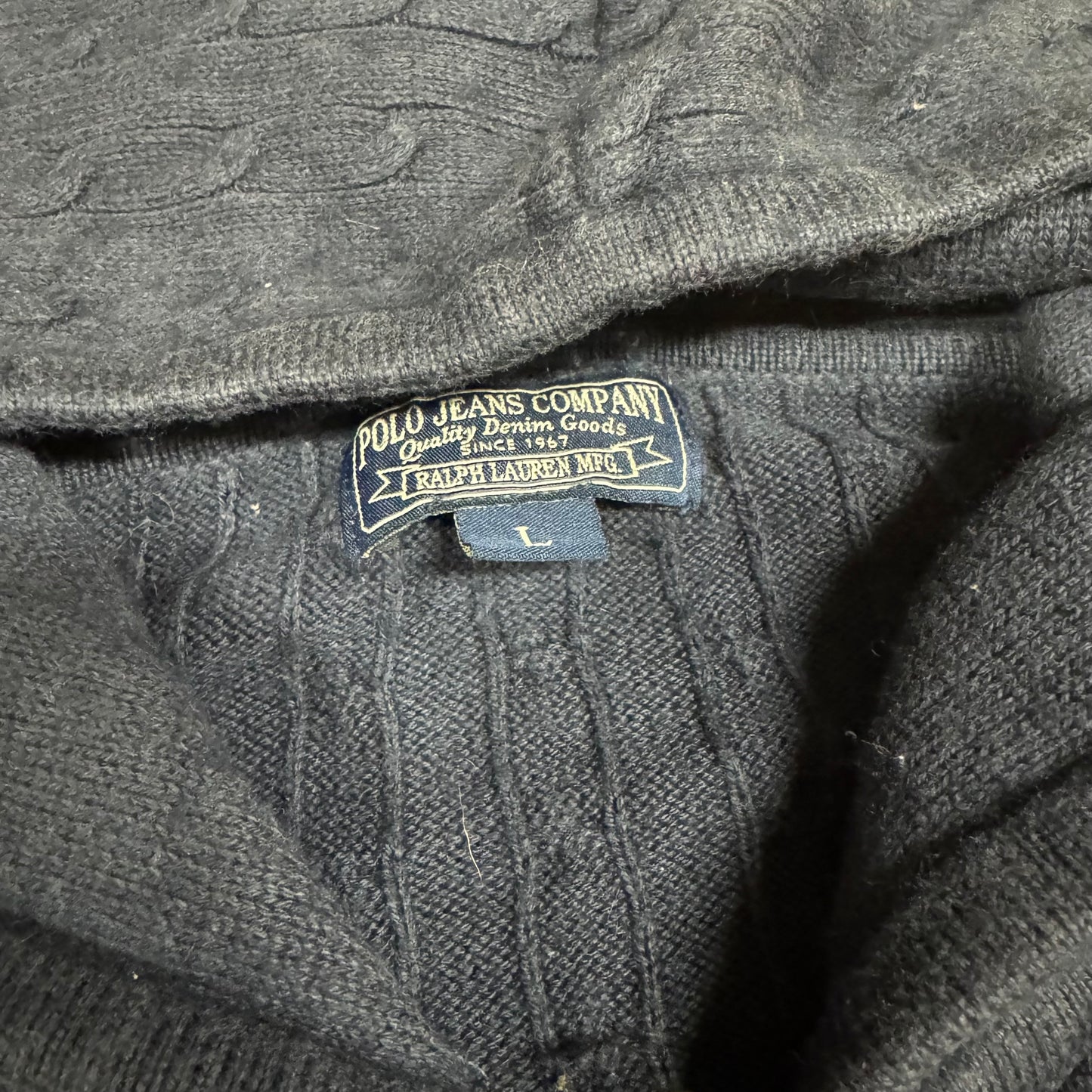 Polo Ralph Lauren Jeans Co. knitted zip-up – Close-up 2