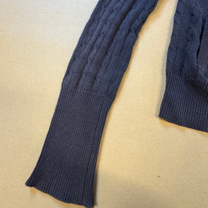 Detailansicht: Sourced limited accessories and clothes Polo Ralph Lauren Jeans Company knitted zip-up hoodie – Logo, Nähte oder Material