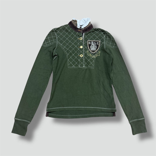 Polo Ralph Lauren Jeans cottage core Y2K women’s polo