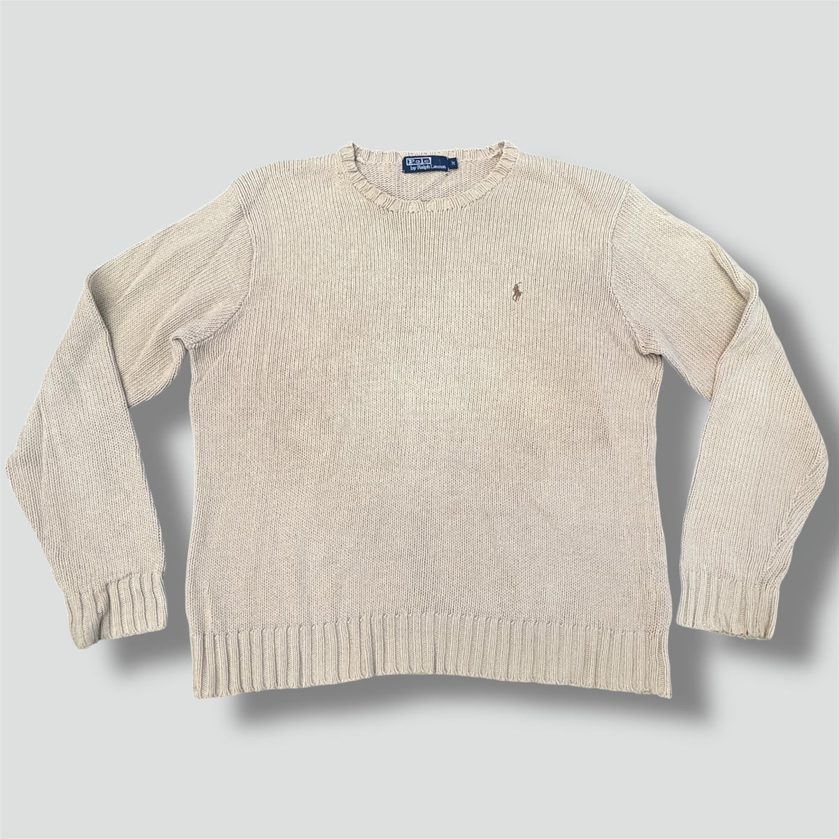 Polo Ralph Lauren knitted beige sweatshirt