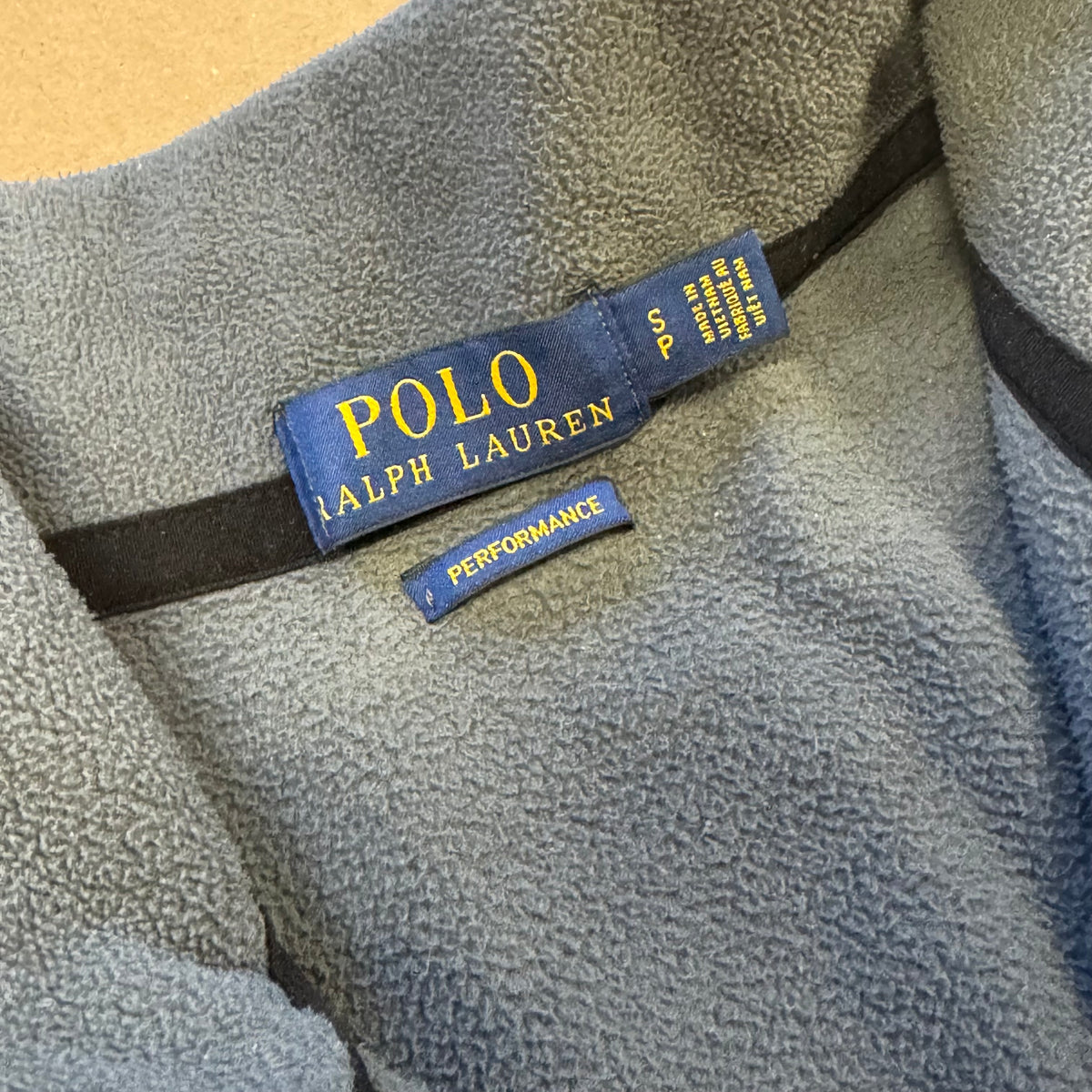 Polo Ralph Lauren performance grey fleece – Close-up 2