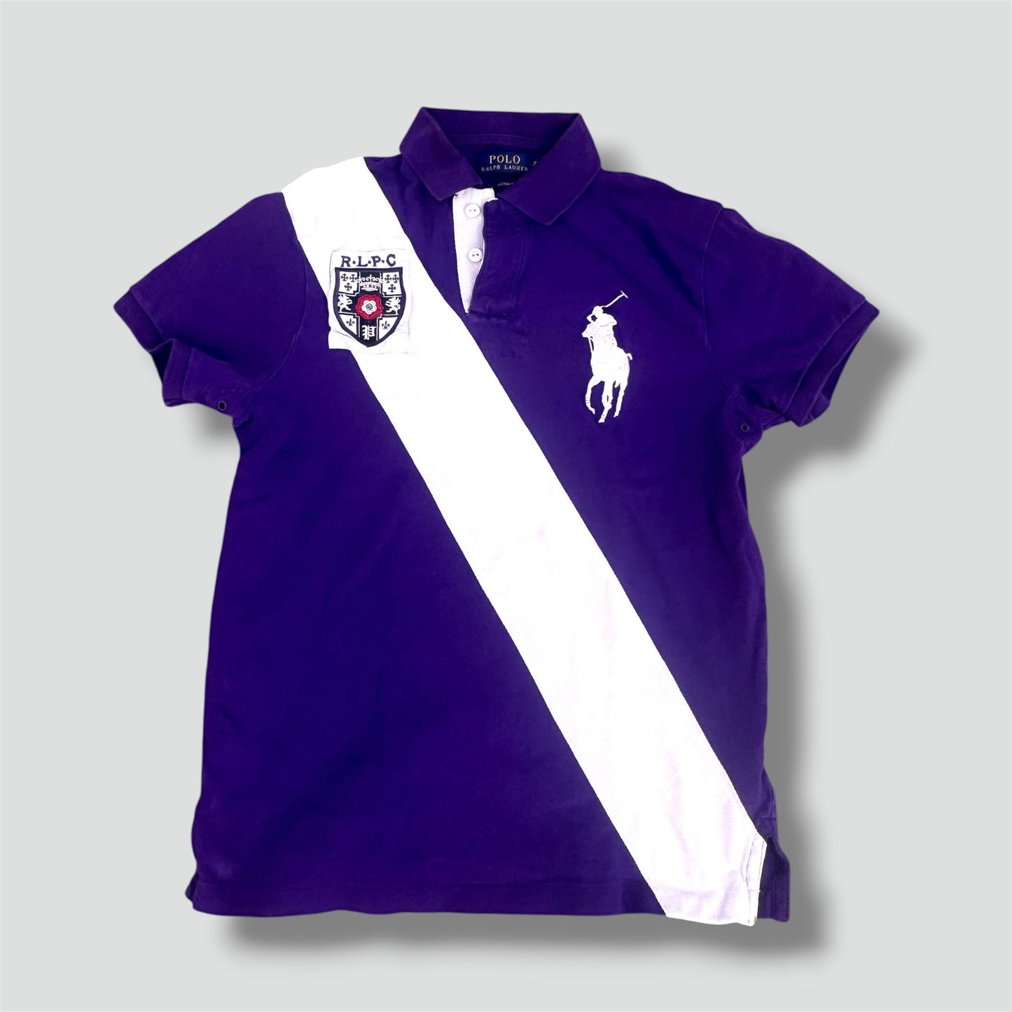 Polo Ralph Lauren purple vintage poloshirt