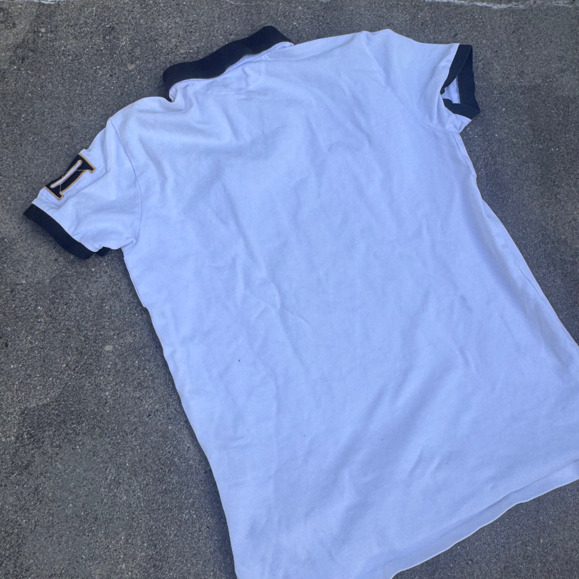 Polo Ralph Lauren Snow Challenge white poloshirt – Close-up 4