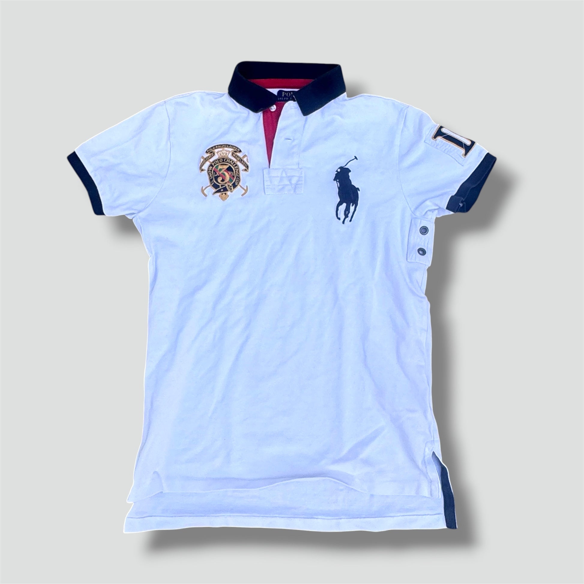 Polo Ralph Lauren Snow Challenge white poloshirt