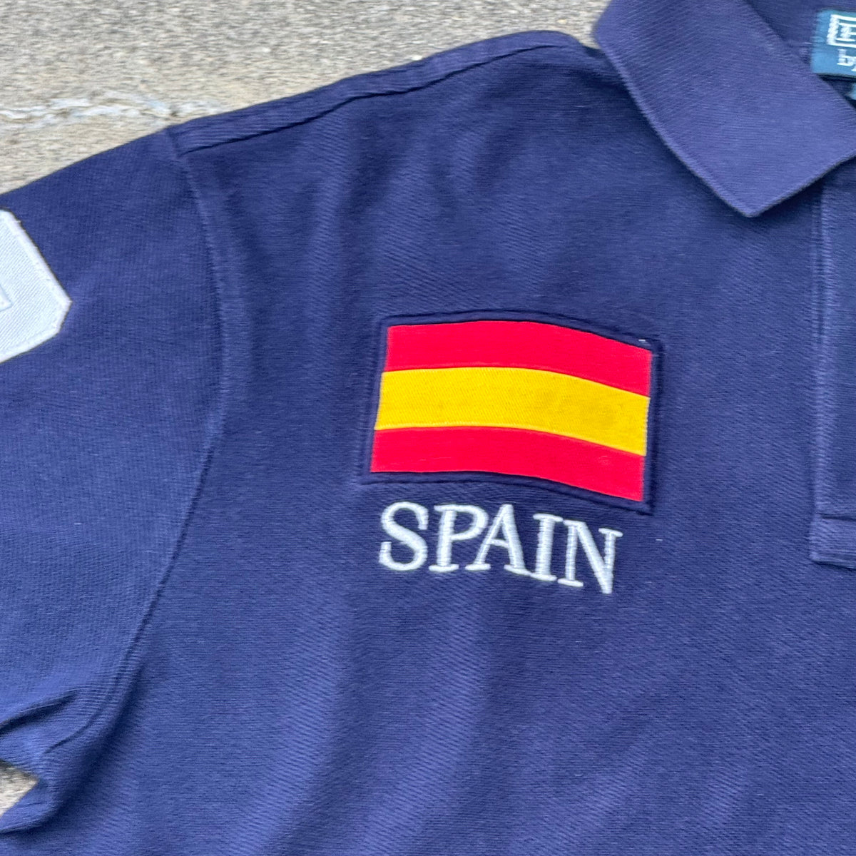 Polo Ralph Lauren Spain vintage poloshirt – Close-up 1
