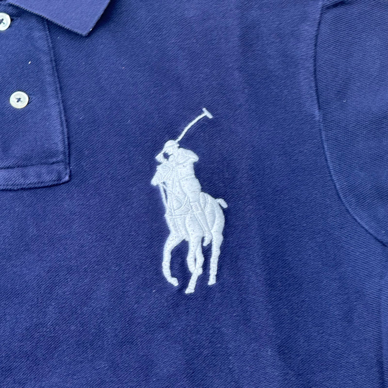 Detailansicht: Sourced limited accessories and clothes Polo Ralph Lauren Spain vintage poloshirt – Logo, Nähte oder Material