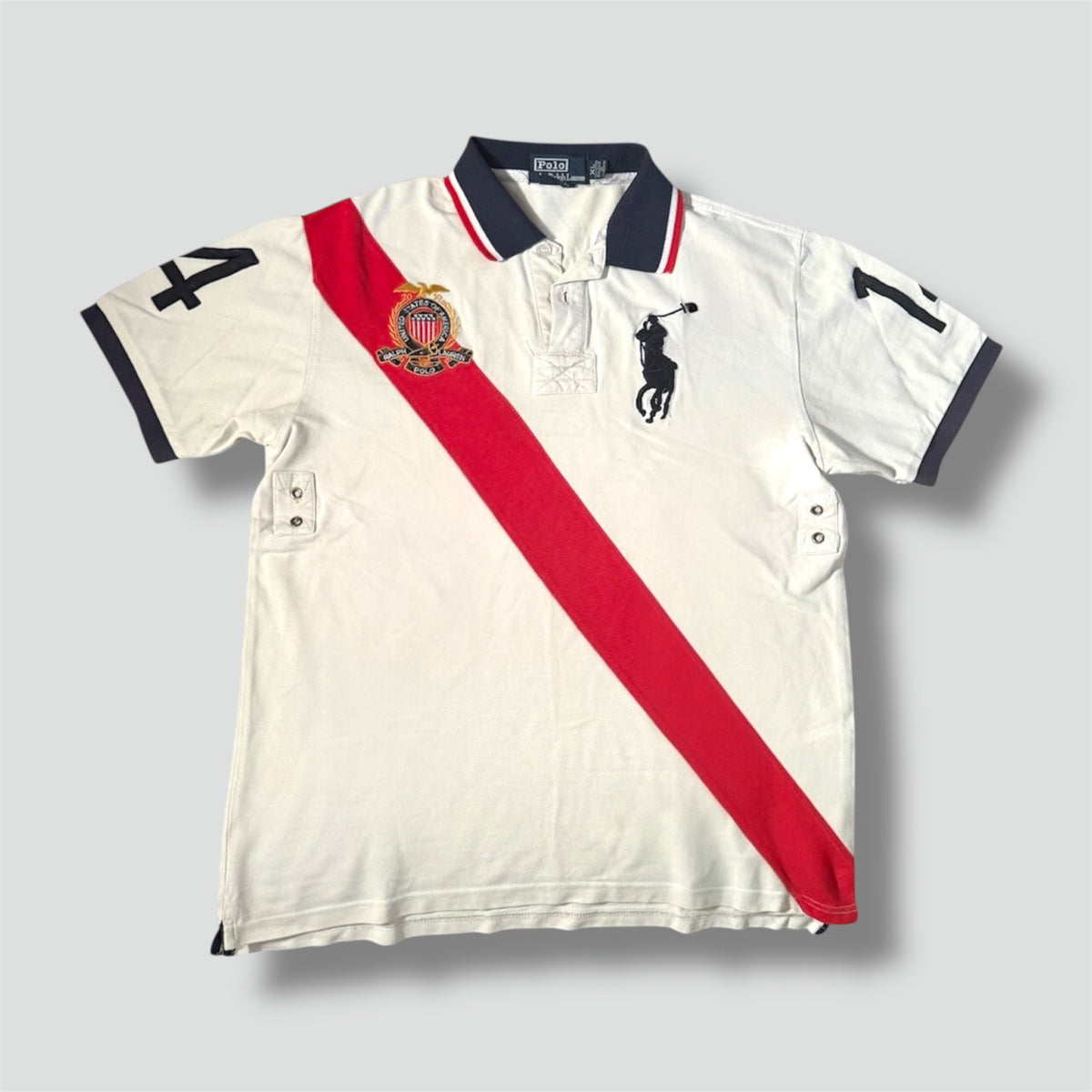 Polo Ralph Lauren United States white polo
