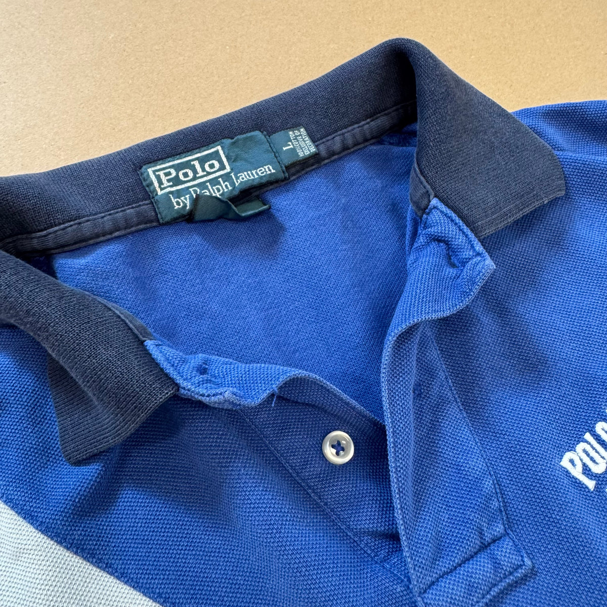 Polo Ralph Lauren vintage poloshirt – Close-up 1