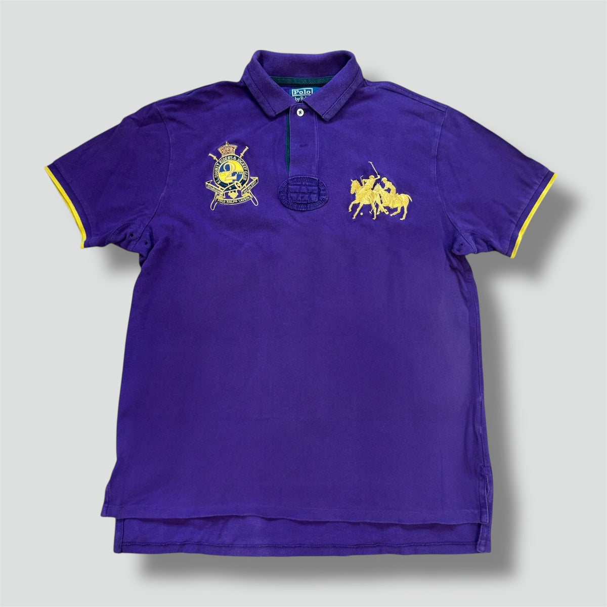 Polo Ralph Lauren vintage purple poloshirt