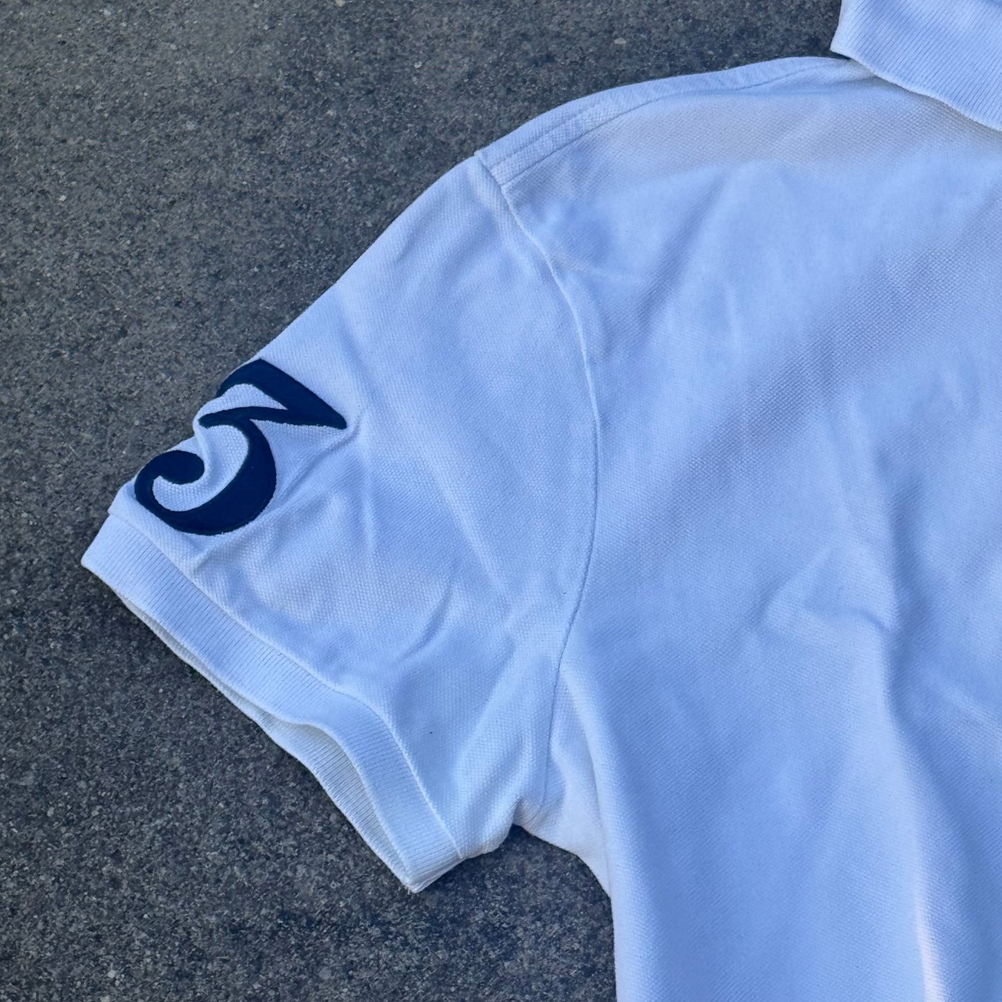 Polo Ralph Lauren vintage white poloshirt – Close-up 3