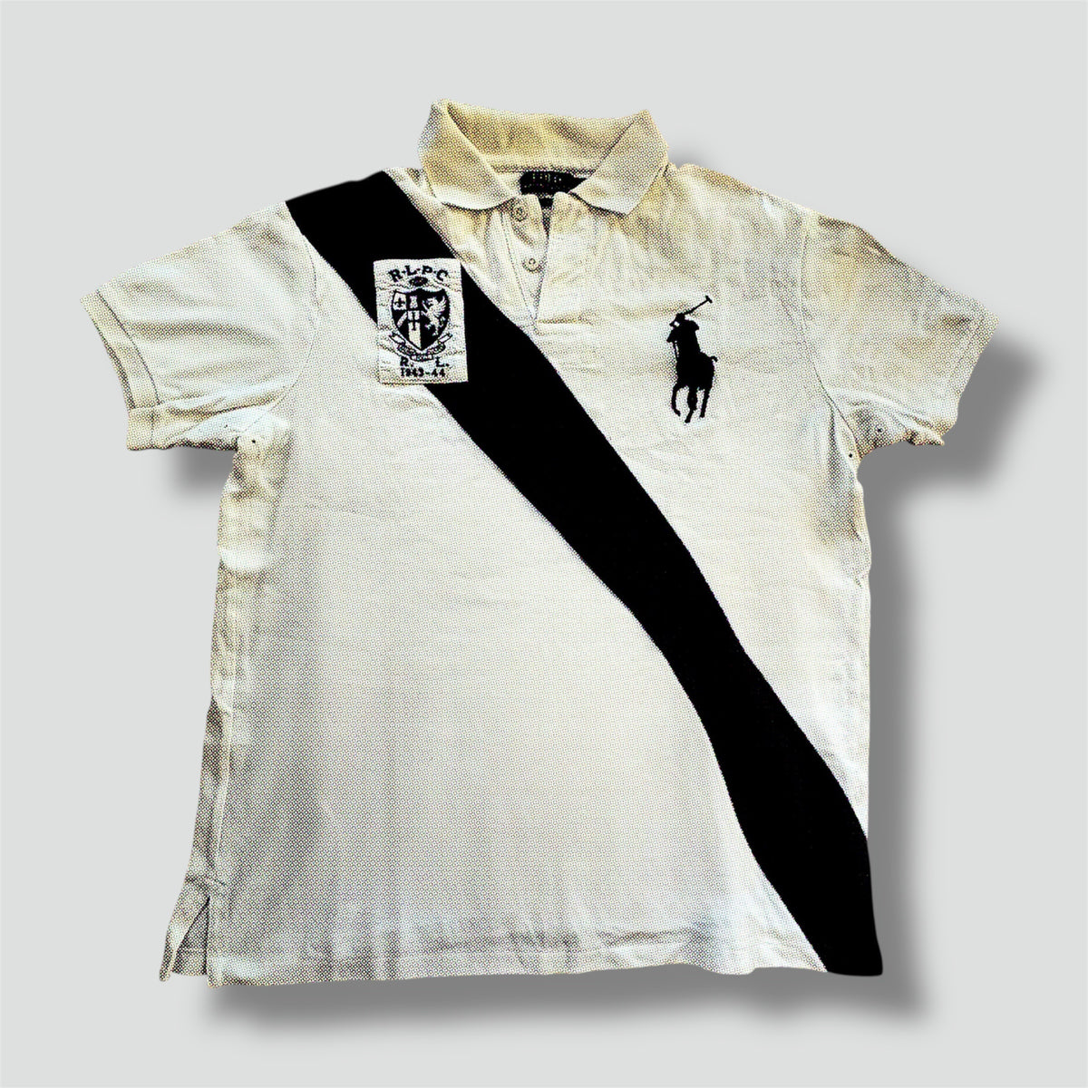 Polo Ralph Lauren white rugby poloshirt