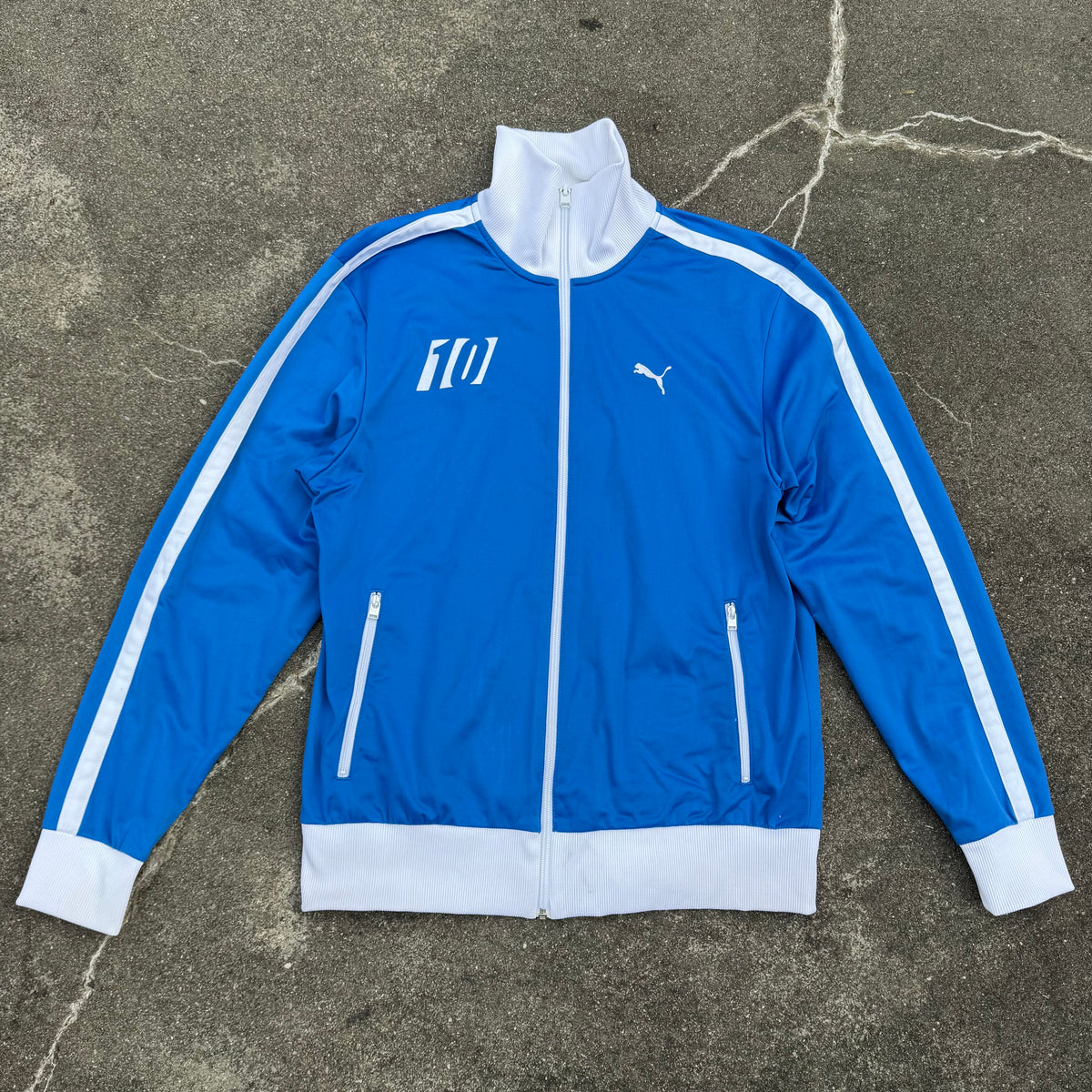 Puma Italia No. 10 vintage track jacket – Close-up 1
