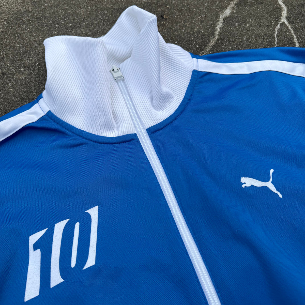Puma Italia No. 10 vintage track jacket – Close-up 2