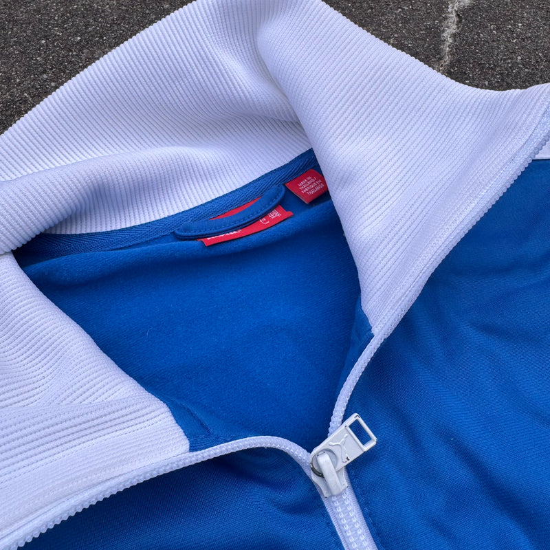 Detailansicht: Sourced limited accessories and clothes Puma Italia No. 10 vintage track jacket – Logo, Nähte oder Material