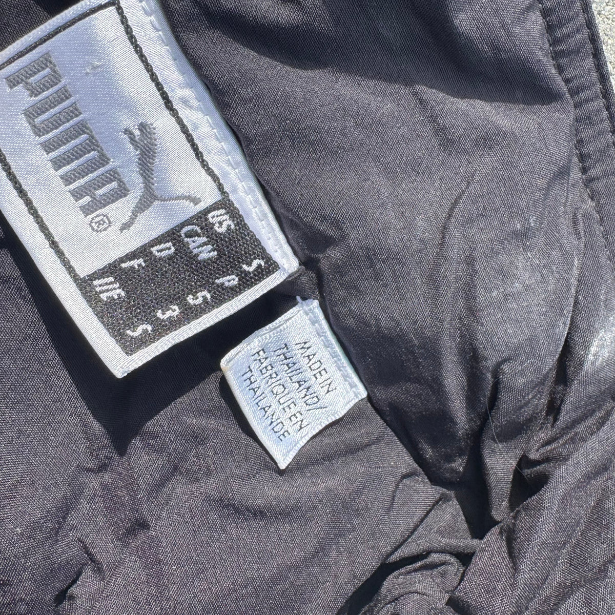 Puma vintage grey track jacket – Close-up 1