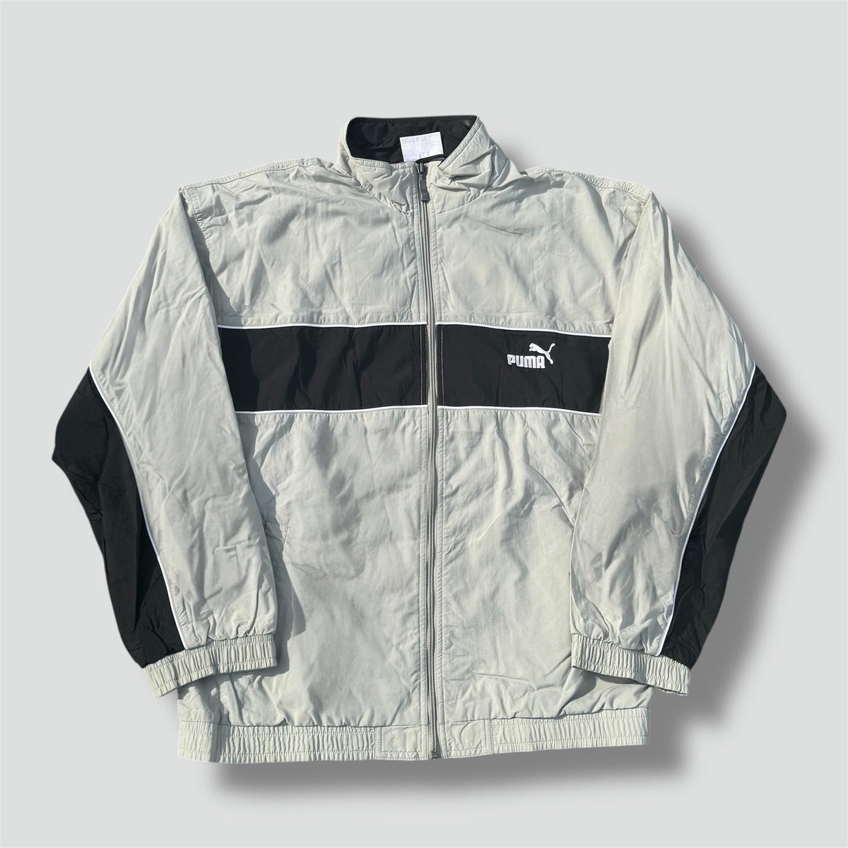 Puma vintage grey track jacket