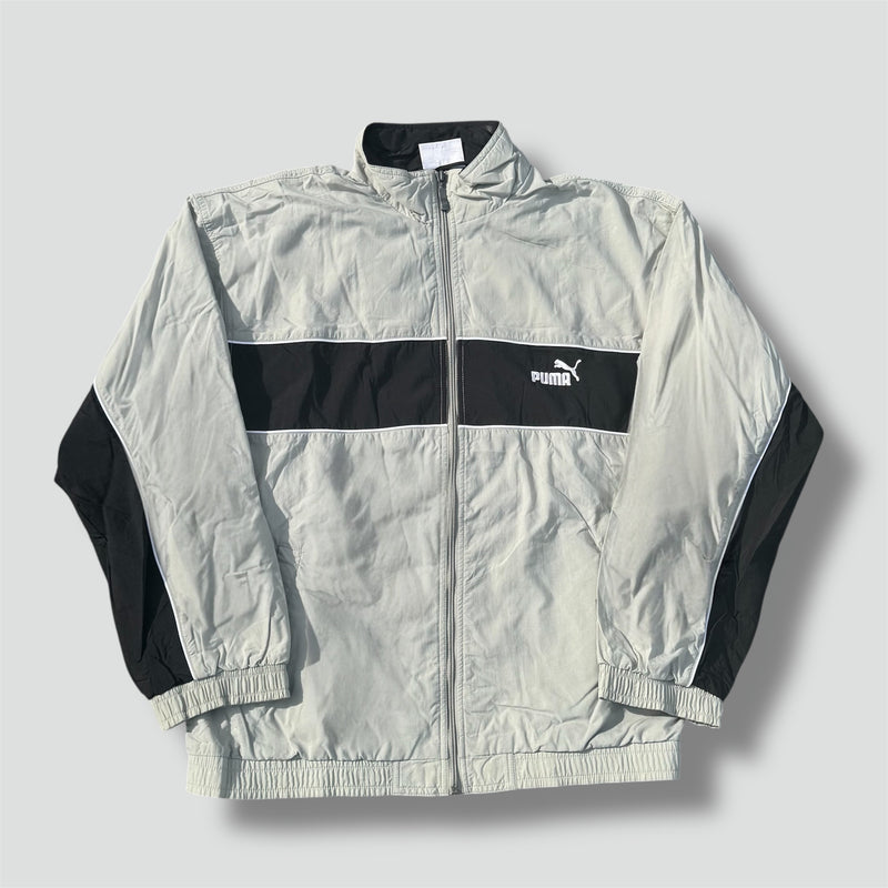 Sourced limited accessories and clothes Puma vintage grey track jacket – Secondhand Streetwear