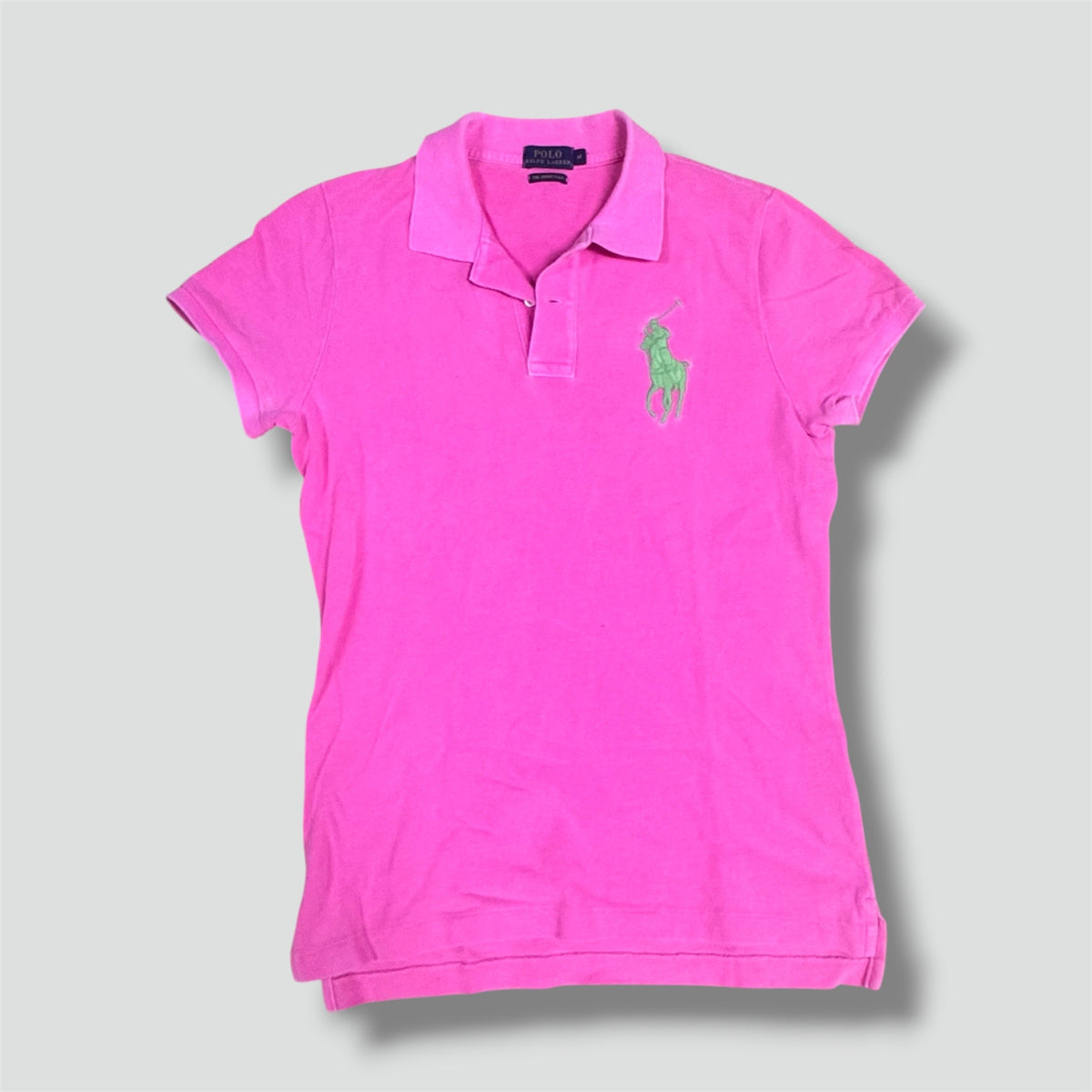 Ralph Lauren Big Pony pink womens polo