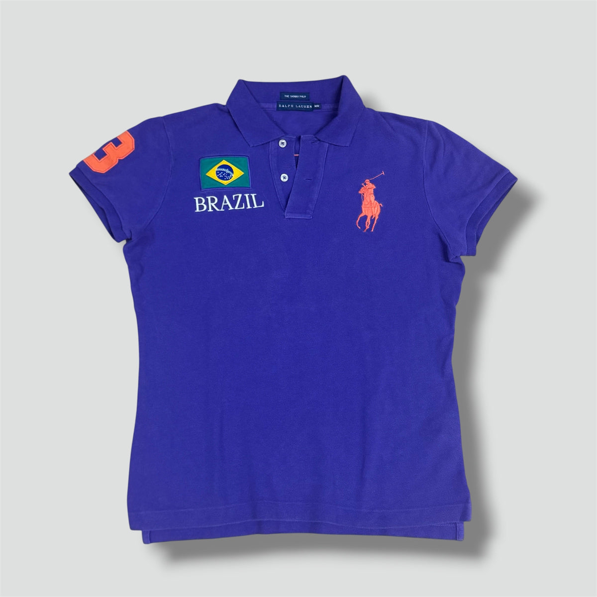 Ralph Lauren Brazil vintage polo