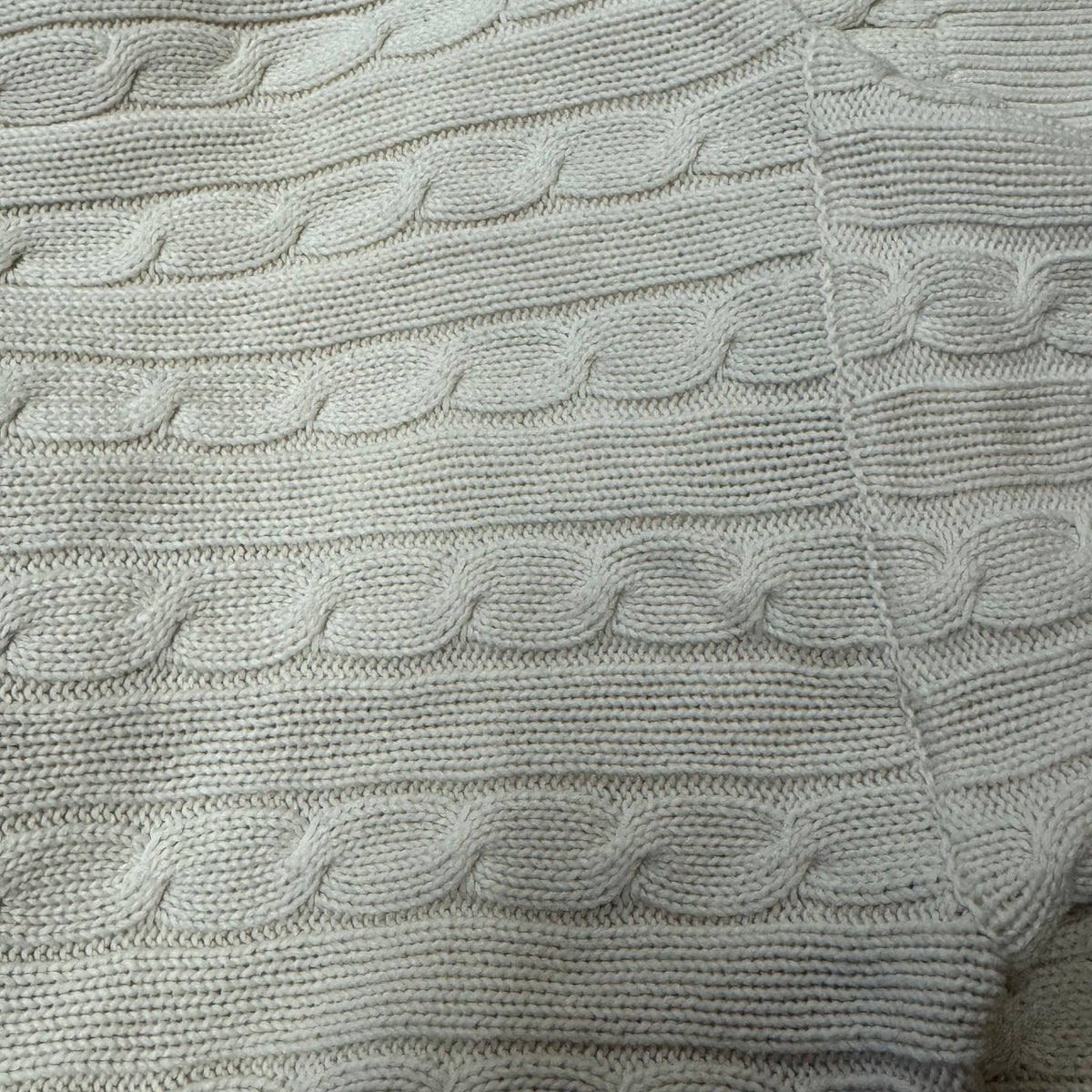Ralph Lauren Sport vintage white knitted jacket – Close-up 3