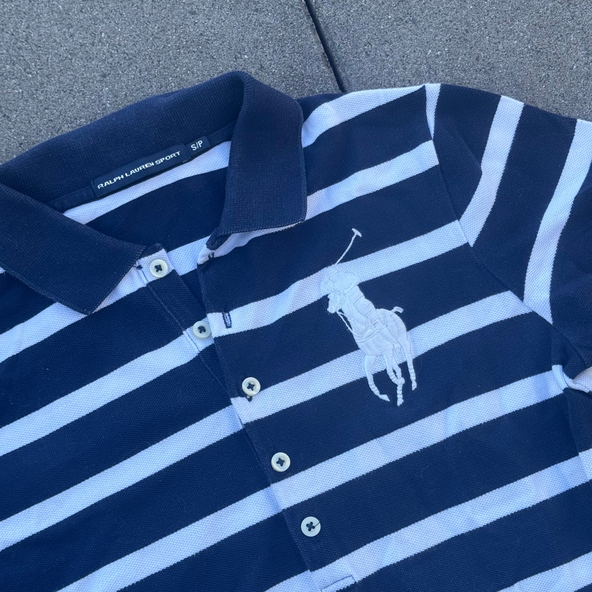 Ralph Lauren vintage Big Pony womens polo – Close-up 1