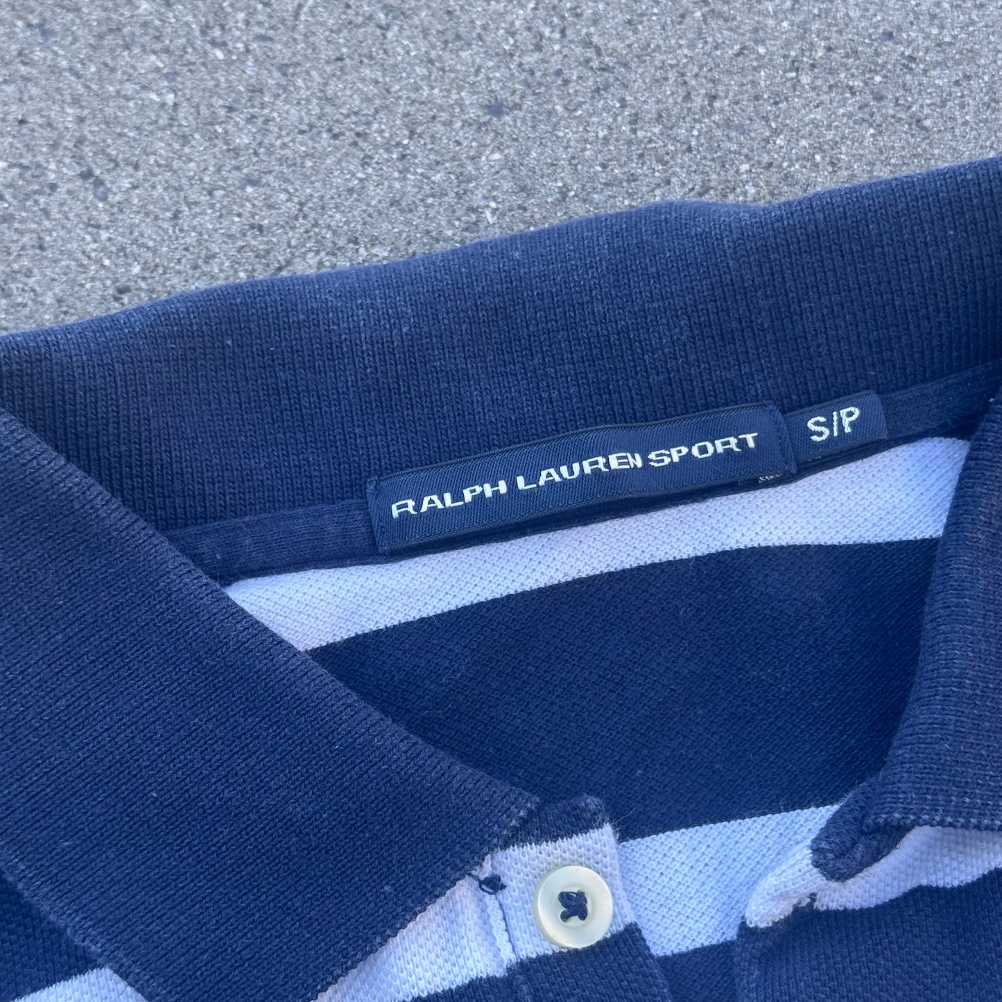 Ralph Lauren vintage Big Pony womens polo – Close-up 2