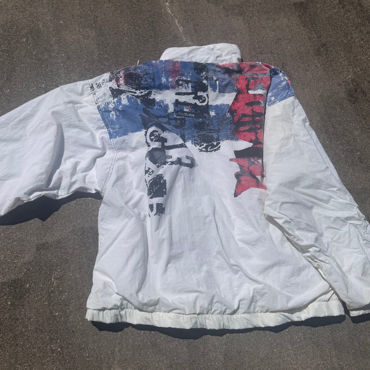 Reebok vintage 90s oversized jacket – Close-up 4