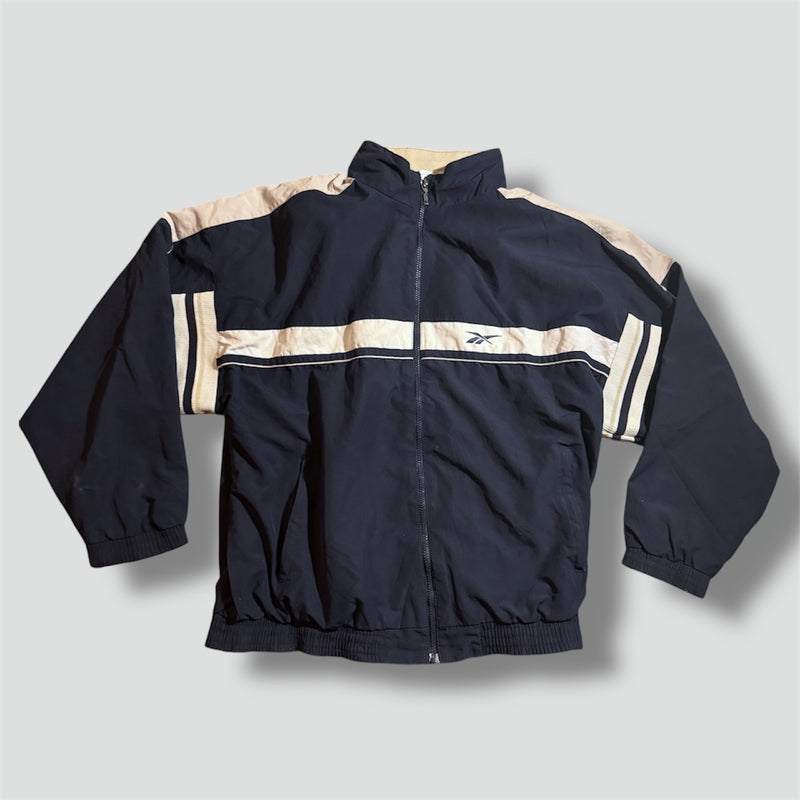 Sourced limited accessories and clothes Reebok vintage blue 90s track jacket – Secondhand Streetwear