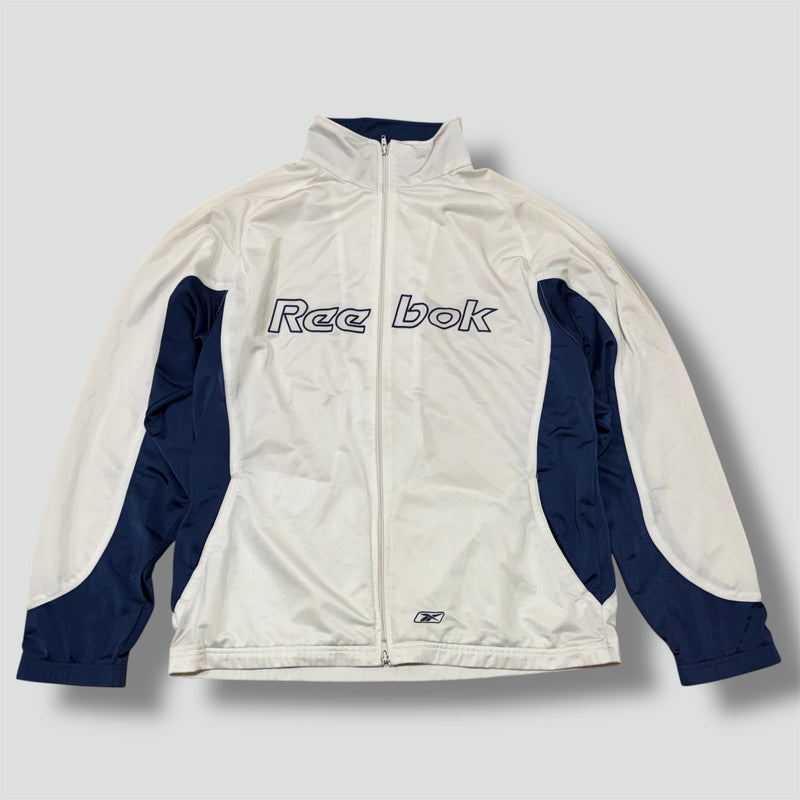 Sourced limited accessories and clothes Reebok vintage white track jacket – Secondhand Streetwear