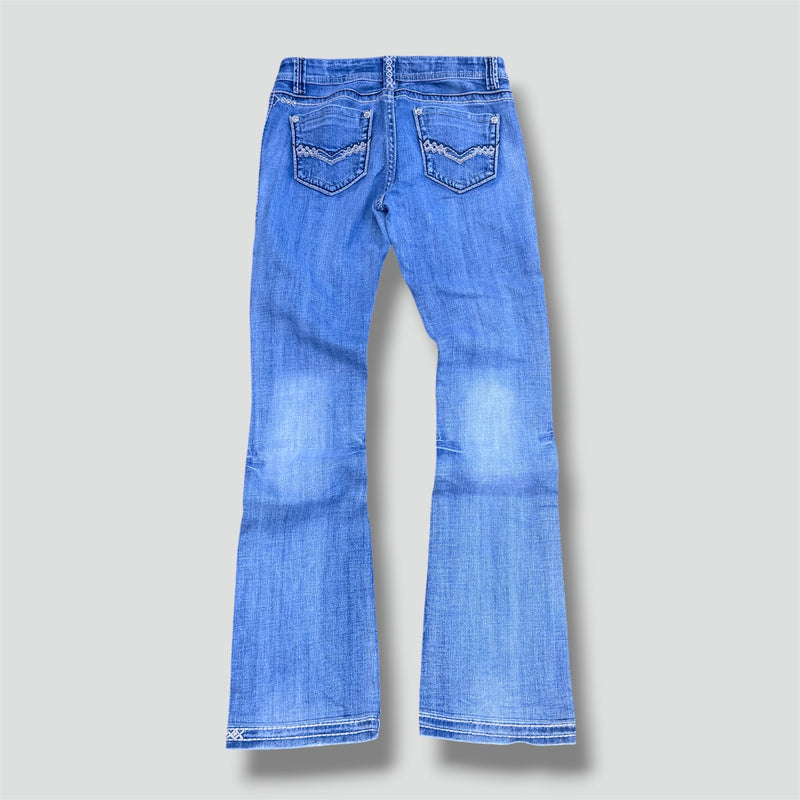 Sourced limited accessories and clothes Rose Royce y2k bootcut vintage jeans – Secondhand Streetwear