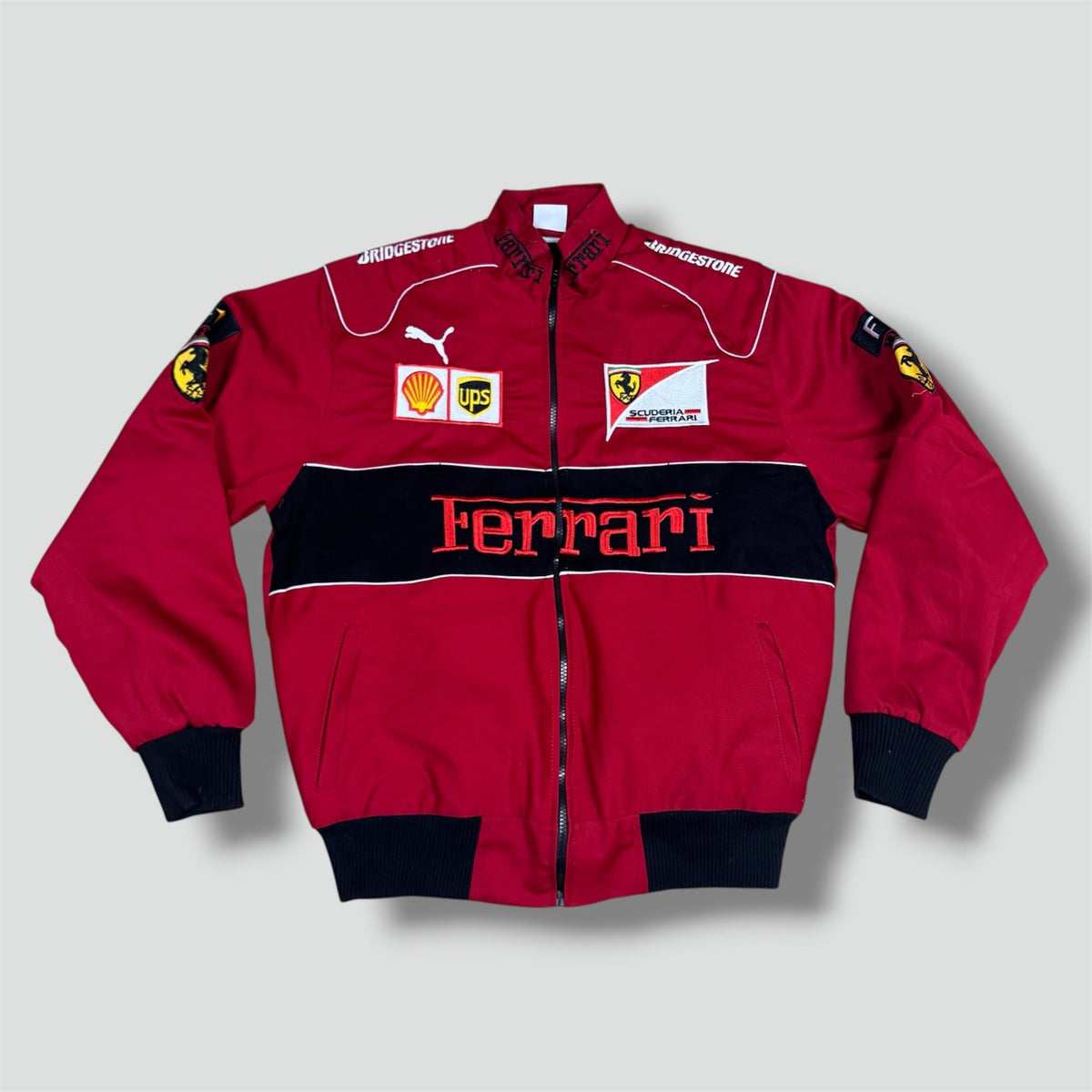Scuderia Ferrari streetwear 00s racing jacket