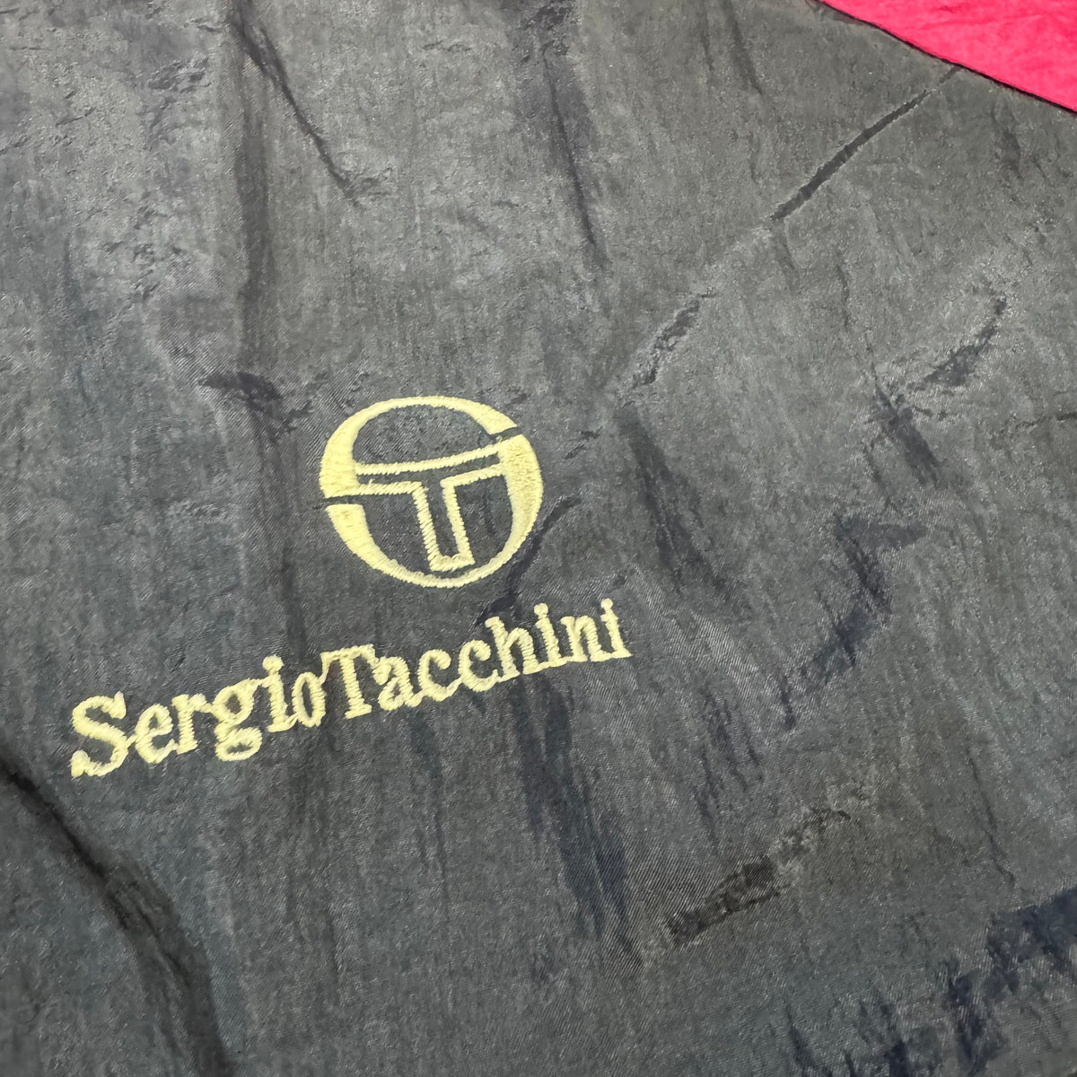 Sergio Tacchini athletic vintage track jacket – Close-up 2