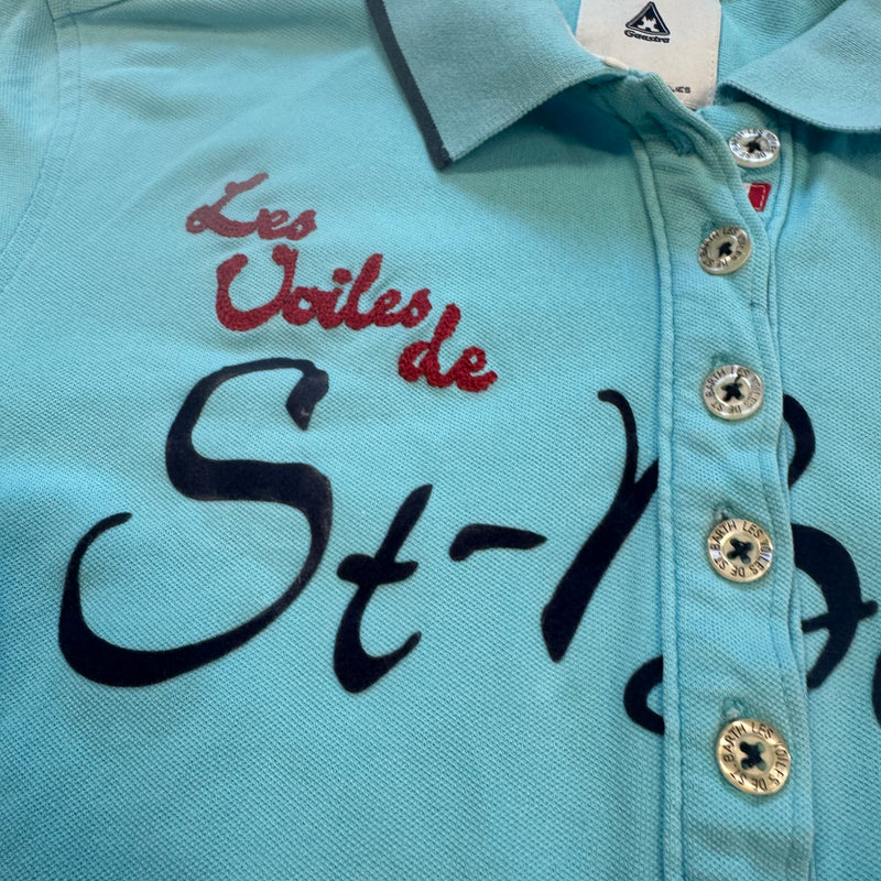 Detailansicht: Sourced limited accessories and clothes St. Barth sailing polo by Gaastra – Logo, Nähte oder Material