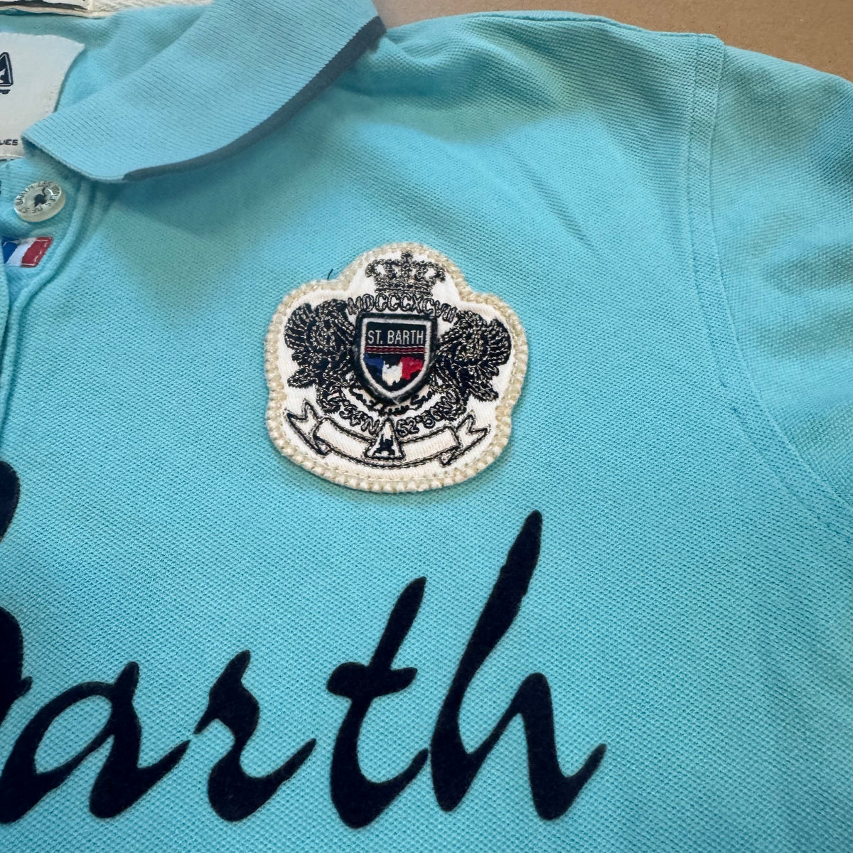 St. Barth sailing polo by Gaastra – Close-up 2