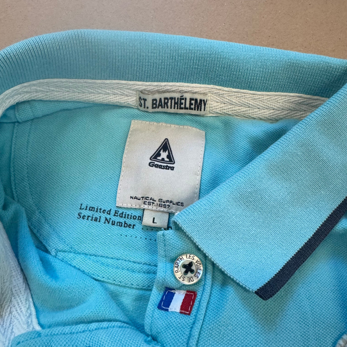 St. Barth sailing polo by Gaastra – Close-up 4
