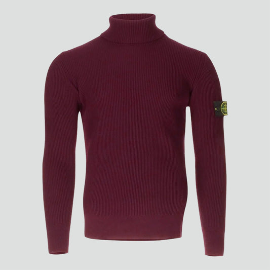 Stone Island knitted turtleneck sweatshirt