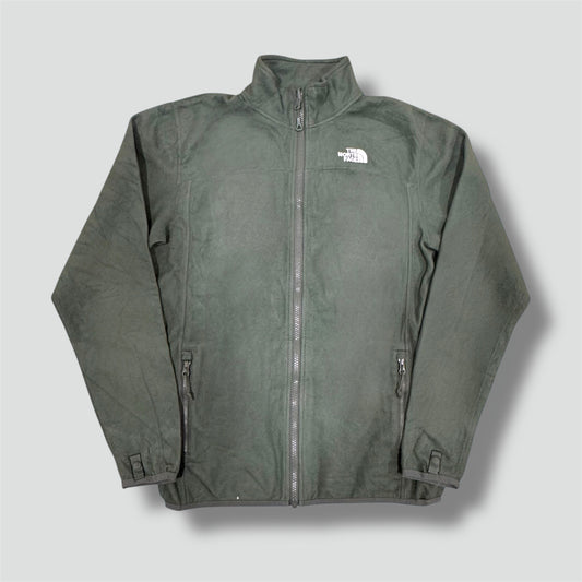 The North Face green fleece jacket