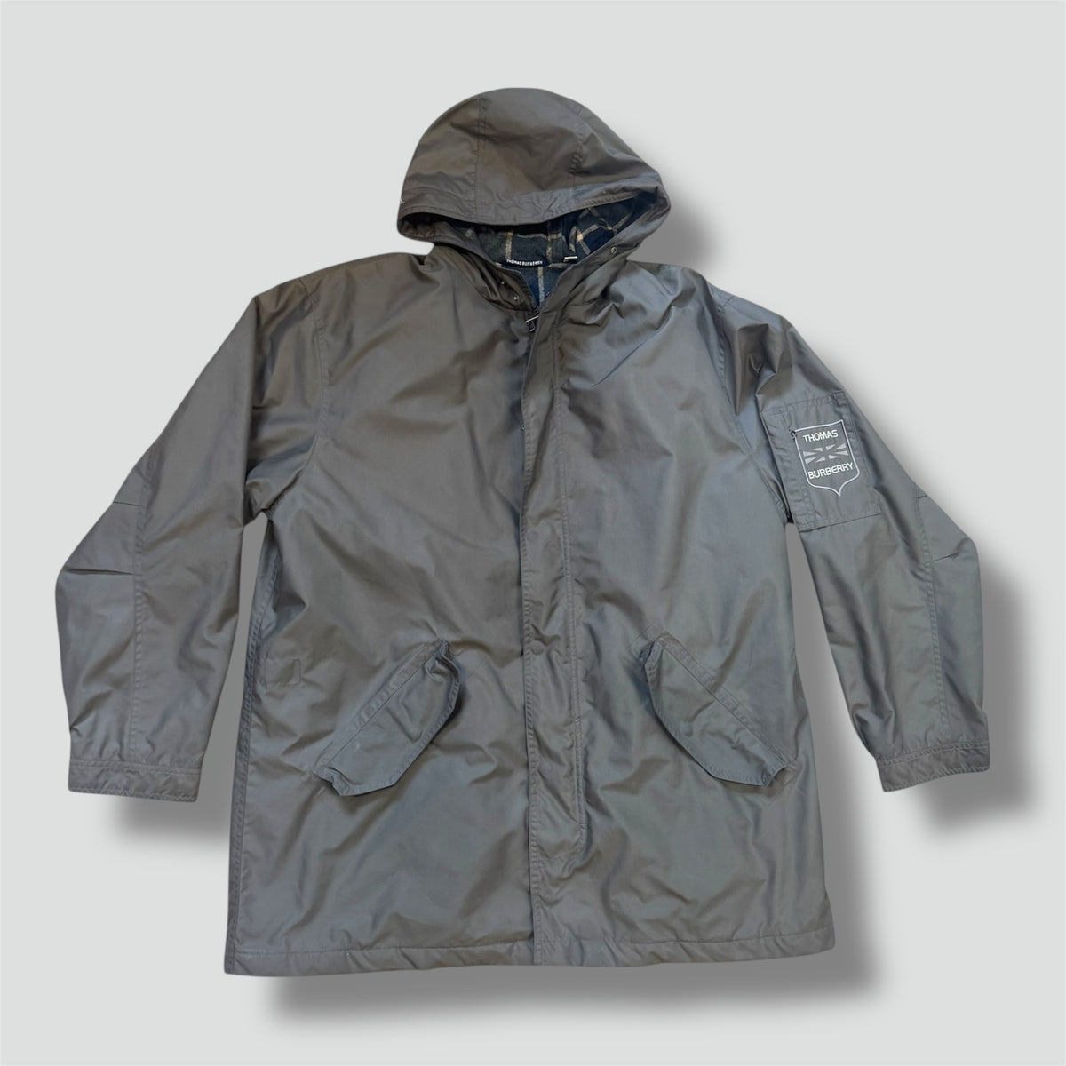 Thomas Burberry classic long rainjacket